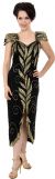 Main image of Leafy Sequined Short Evening Dress